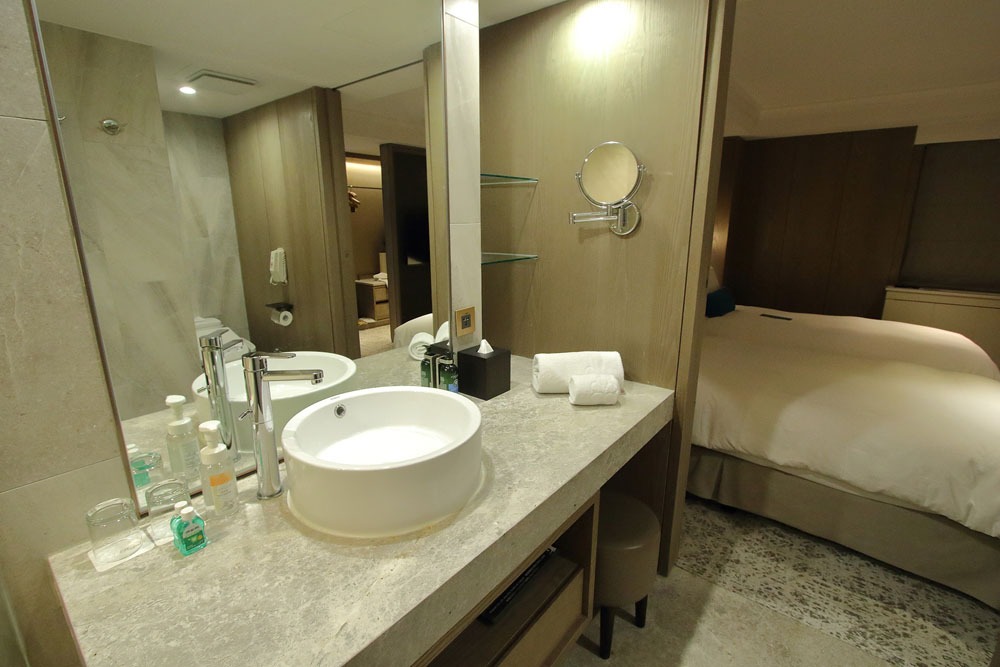 Deluxe Suite (bathroom)